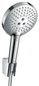 Trio (doccetta, tubo flessibile e supporto) HANSGROHE Raindance Select S in abs cromato H 22 x P 13.1 cm anticalcare 3 getti