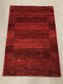 Loribaft Tappeto persiano 80x120 Rosso (Iran) Annodato A Mano