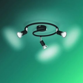 Philips - Faretto LIMBALI 3xGU10/50W/230V nero