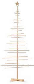 Albero di Natale in legno, altezza 240 cm - Nature Home