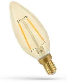Bulbo Lampadina LED calda E-14 230V 5W Edison 14458