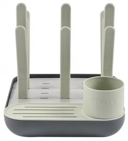 Beaba - Stendibottiglie verde/grigio