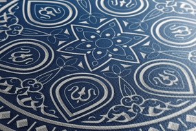 Stampa su tela – Mandala etnica delicata