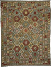 Kilim Tappeto orientale 240 x 180 Rosso (Pakistan) Tessuto A Mano