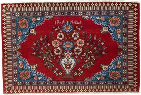 Sarouk Tappeto persiano 70x110 Rosso (Iran) Annodato A Mano