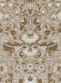 Morris & Co Carta da parati Pure Lodden - Gilver/ Gold