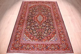 Kashan Tappeto persiano 140x210 (Iran) Annodato A Mano