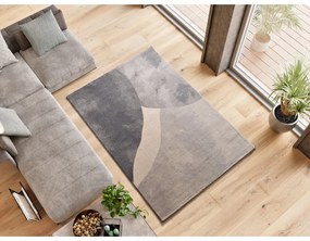 Tappeto grigio 140x200 cm Monic - Universal