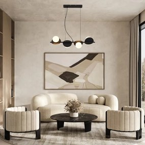 Rabalux 72225 - Lampadario a sospensione con filo JULES 4xG9/5W/230V