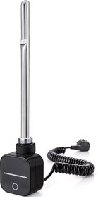 Schlosser riscaldatore elettrico 600 W nero 603000133