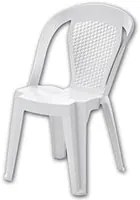 Sedia poltrona da giardino Sofia Bistrot colore bianco Dimaplast