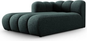 Chaise longue componibile turchese (con penisola a sinistra) Lupine – Micadoni Home