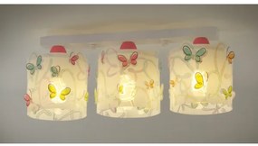 Dalber D-62143 - Plafoniera per bambini FARFALLA 3xE27/60W/230V