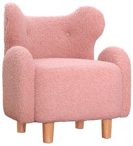 Poltroncina per bambini TOBI rosa