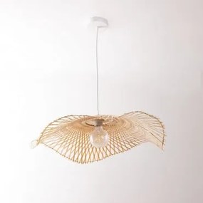 Lampada Da Soffitto In Bambù Pamell Natural - Sklum