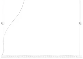 Squiggle H8 Lampada a Sospensione 2700K Matt White - Rotaliana