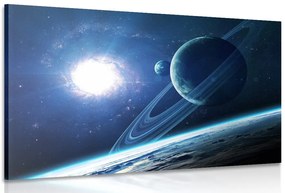 Stampa su tela – Pianeta nello spazio