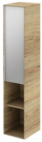 Colonna per mobile bagno Neo SENSEA 1 anta P 35 x L 30 x H 154 cm rovere legno