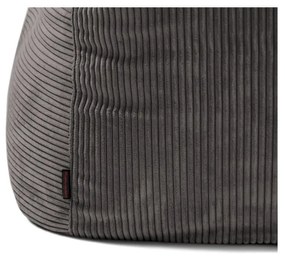 Puof a sacco blu con rivestimento in velluto a coste Sofa Seat Lounge – SLOWDOWN