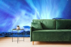 Carta da parati autoadesiva – Aurora boreale nordica