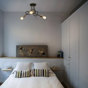 Lampadario a plafone OXFORD 3xE27/15W/230V