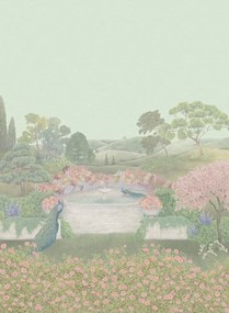 Cole & Son Wandbild Idyll - Blush Pearl
