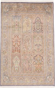 Cashmere Silk Tappeto 180x120 (Indian) Annodato A Mano