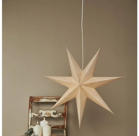 Eglo 411576 - Decorazione natalizia ÉTOILE, stella 35 cm, beige