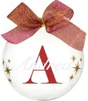 Pallina natale con nome Andrea 10 cm