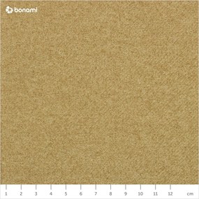 Divano letto variabile giallo ad angolo Pop - Bonami Selection