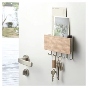 Portachiavi bianco da parete Rin - YAMAZAKI