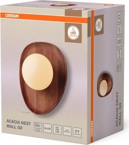 Osram - Applique da parete ACACIA NEST 1xG9/5W/230V in acacia