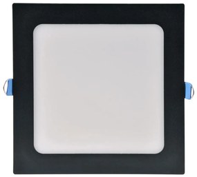 Lampada LED da incasso RIGEL LED/10W/230V 4000K 16,8x16,8 cm nero