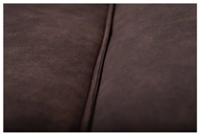 Divano in similpelle marrone 224 cm Copenhagen - Scandic