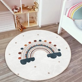 Tappeto per bambini crema ø 120 cm Comfort - Mila Home