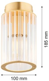 Argon 8501 - Plafoniera HAMPTON 1xE14/7W/230V oro