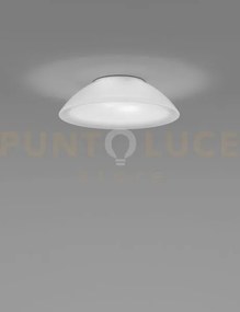 Infinita plafoniera applique 53 bianco satinato e bianco opaco 1 l32gg