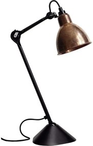 205 Lampada da Tavolo Black/Raw Copper - Lampe Gras