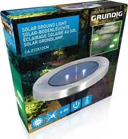 Grundig - Lampada solare LED 2xLED/1,2V 600 mAh