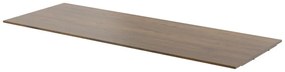 Top per lavabo  SENSEA L 135.3 x H 1 x P 48.1 cm marrone truciolare, legno effetto naturale