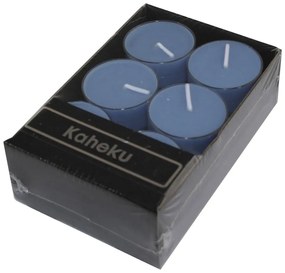 Set di 12 tea light blu, tempo di combustione 4 h Silea - Ego Dekor