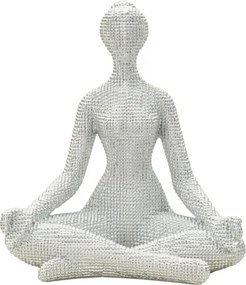 Donnina Yoga Silver Cm 20,5X15,5X23