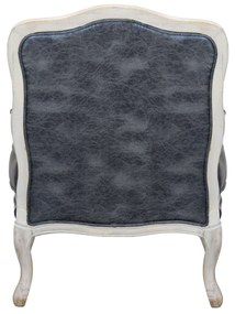 GAZZ - poltrona vintage in ecopelle