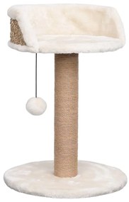 Albero per gatti con palo tiragraffi 49 cm in giunco