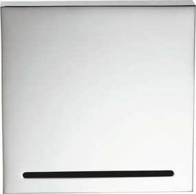Soffione doccia BOSSINI Ole' square in ottone cromato 1 getto