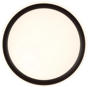 Brilliant - Plafoniera LED dimmerabile CARLOZ, 16 W, 230 V, Ø 30 cm, nero