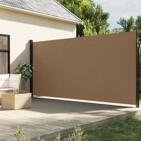 Tenda Da Sole Laterale Retrattile Tortora 220x500 Cm /