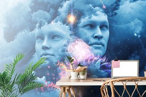 Carta da parati – Mente virtuale