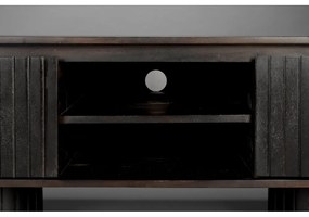 Mobile TV marrone scuro in mango massiccio 140x45x40 cm Kenji – Dutchbone