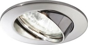 Ideal Lux - Faretto da incasso SWING 1xGU10/28W/230V Ø 8,2 cm cromo lucido